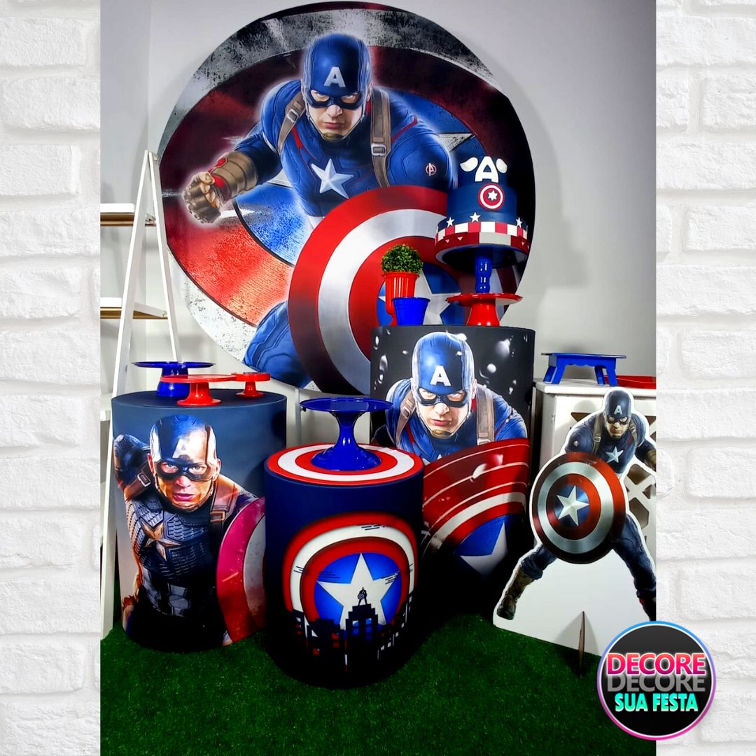 Decoração  Capitão América