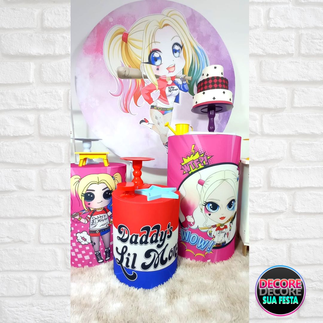 Decoração  Arlequina Baby